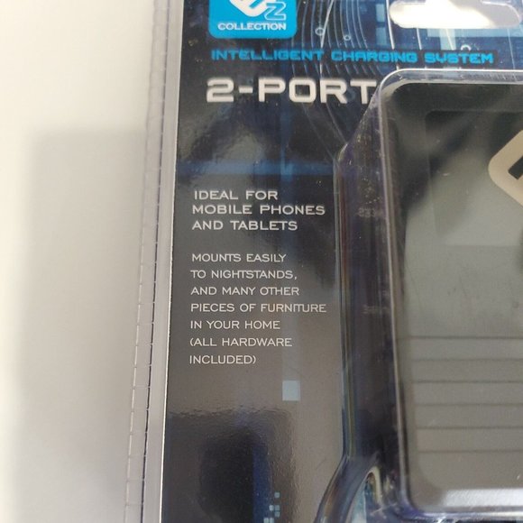 Intelligent Charging System: EZ Collection: 2-Port USB Charging Hub: New in Box - Picture 3 of 8